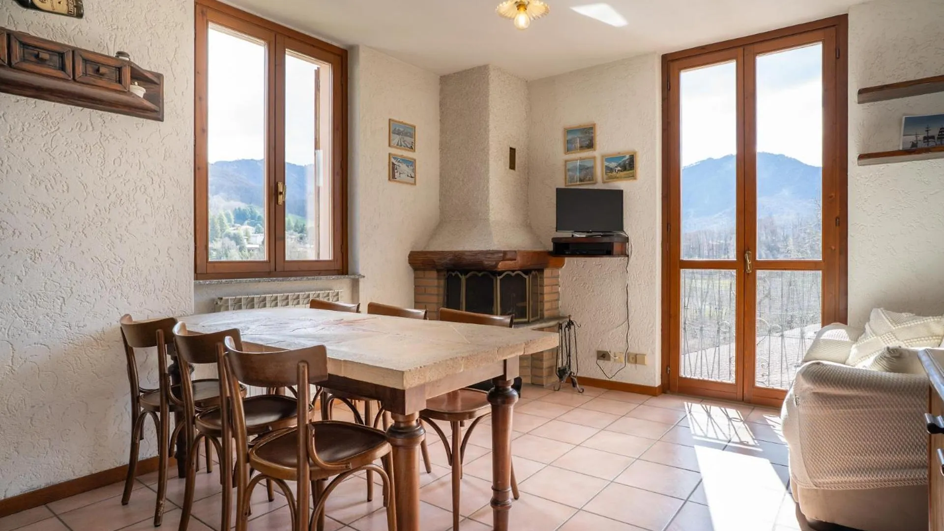 公寓 Mountain Lodging With Fireplace And Mountain View 巴尔齐奥